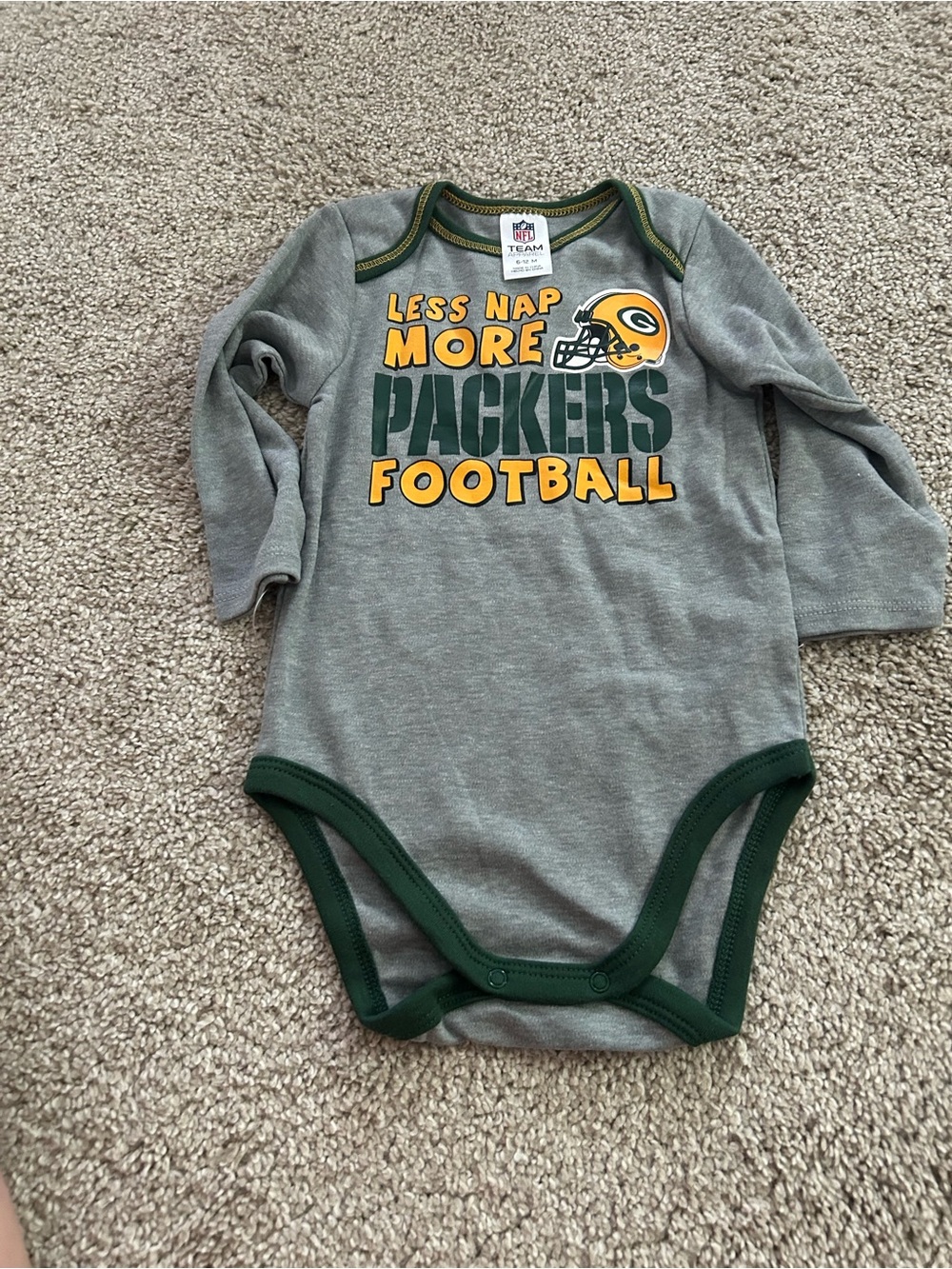 NFL 6-12 Month Green Bay Packers NWOT